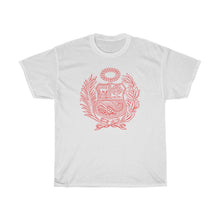 Load image into Gallery viewer, Peru Red Shield Unisex Heavy Cotton Tee