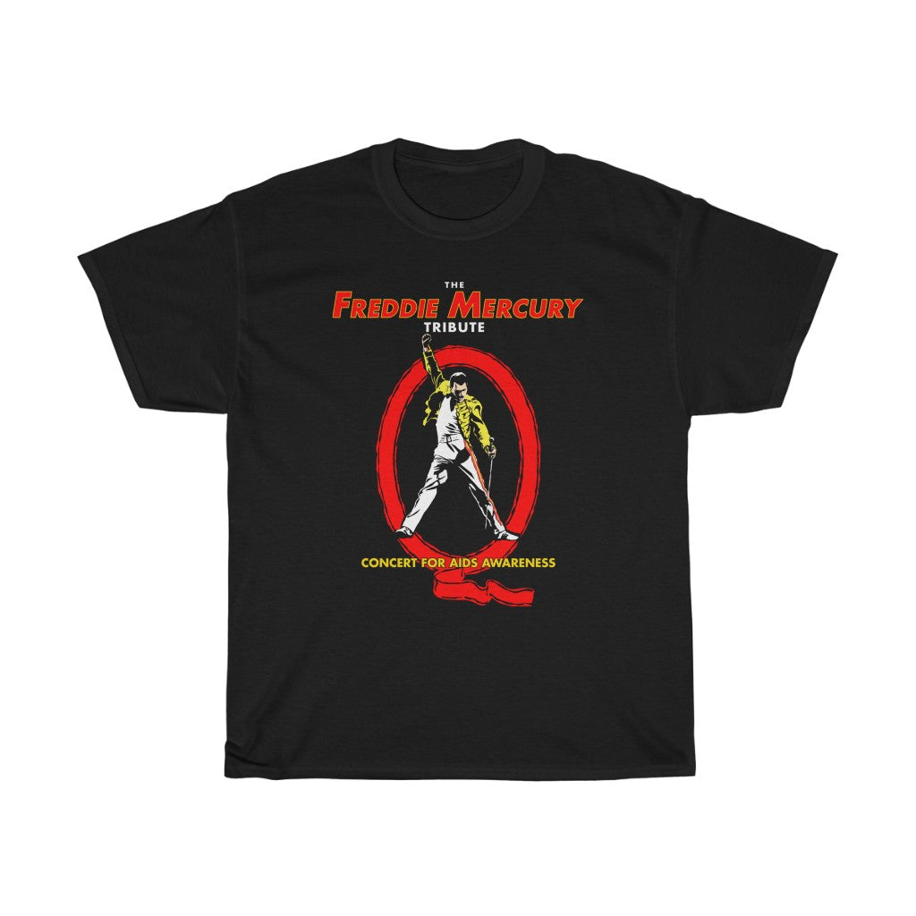 Freddie Mercury Tribute Unisex Heavy Cotton Tee