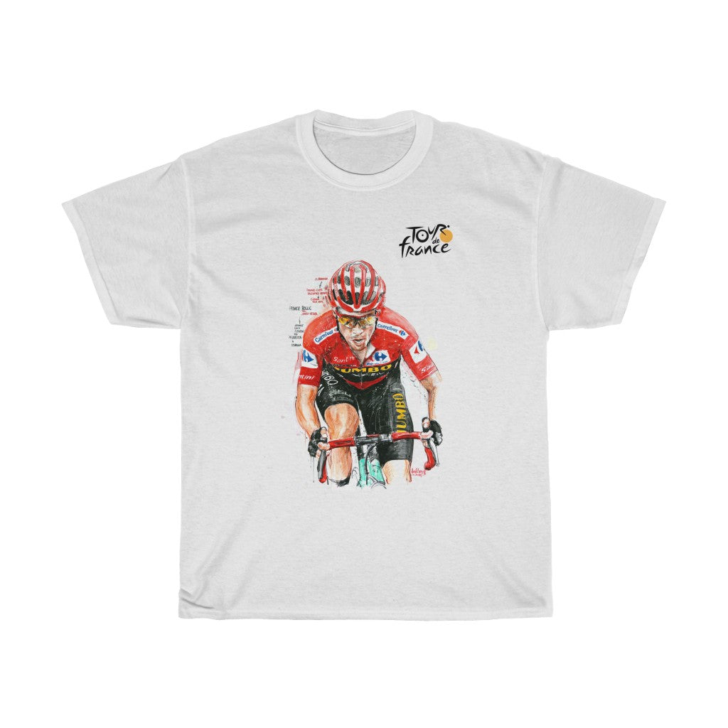Le Tour de France Roglic Unisex Heavy Cotton Tee