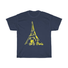 Load image into Gallery viewer, Le Tour de France Eiffel Unisex Heavy Cotton Tee
