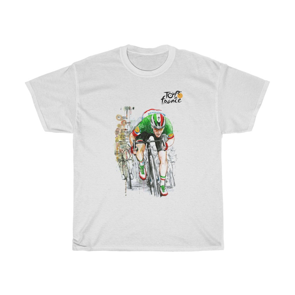 Le Tour de France Viviani Unisex Heavy Cotton Tee