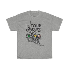 Load image into Gallery viewer, Le Tour de France Mountain Unisex Heavy Cotton Tee
